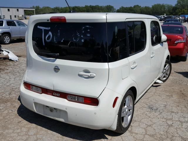 JN8AZ28R49T120232 - 2009 NISSAN CUBE BASE WHITE photo 4