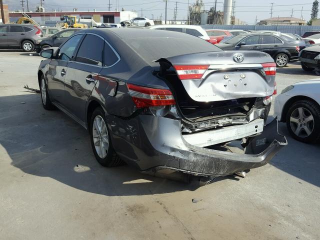 4T1BK1EBXEU094631 - 2014 TOYOTA AVALON BAS Մոխրագույն լուսանկար 3