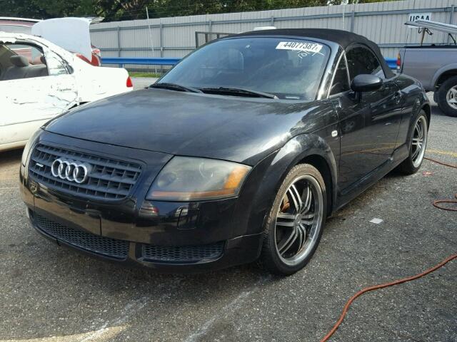 TRUUT28N031014554 - 2003 AUDI TT QUATTRO BLACK photo 2