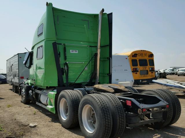 4V4NC9EJ8GN948795 - 2016 VOLVO VN VNL GREEN photo 3