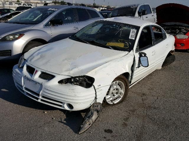 1G2NE52E7XC564853 - 1999 PONTIAC GRAND AM S თეთრი ფოტო 2