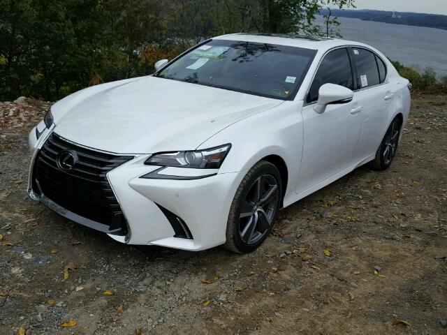 JTHBZ1BL9HA010946 - 2017 LEXUS GS 350 WHITE photo 2