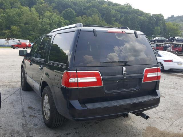 5LMFU28507LJ04354 - 2007 LINCOLN NAVIGATOR Schwarz Foto 3