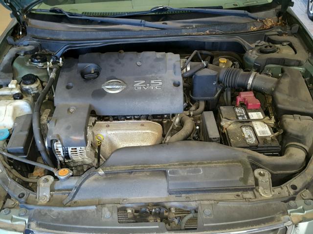 1N4AL11D34C143411 - 2004 NISSAN ALTIMA BAS GREEN photo 7