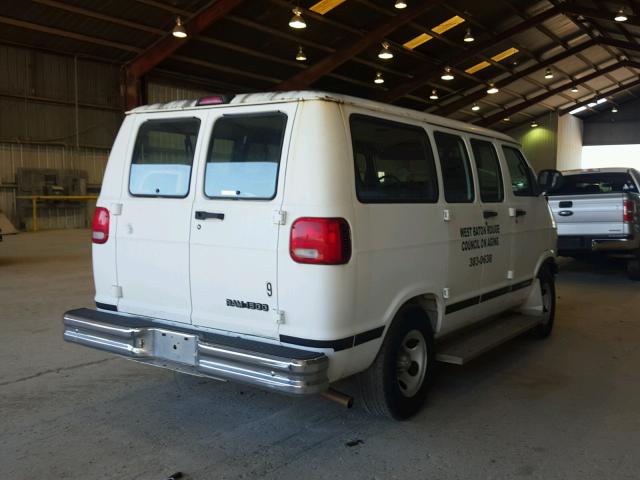 2B4HB15Y4XK556318 - 1999 DODGE RAM WAGON WHITE photo 4