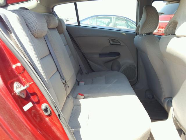 JHMZE2H50AS019902 - 2010 HONDA INSIGHT LX RED photo 6