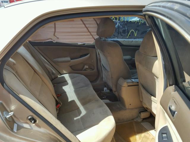 1HGCM56105A183241 - 2005 HONDA ACCORD DX GOLD photo 6