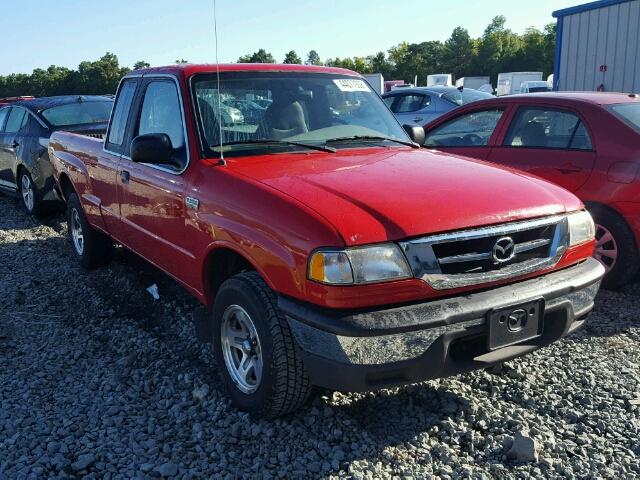 4F4YR16U21TM00187 - 2001 MAZDA B3000 CAB RED photo 1