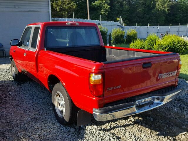 4F4YR16U21TM00187 - 2001 MAZDA B3000 CAB RED photo 3