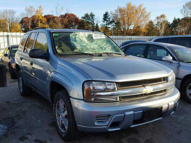 1GNDT13S662362186 - 2006 CHEVROLET TRAILBLAZE GRAY photo 1