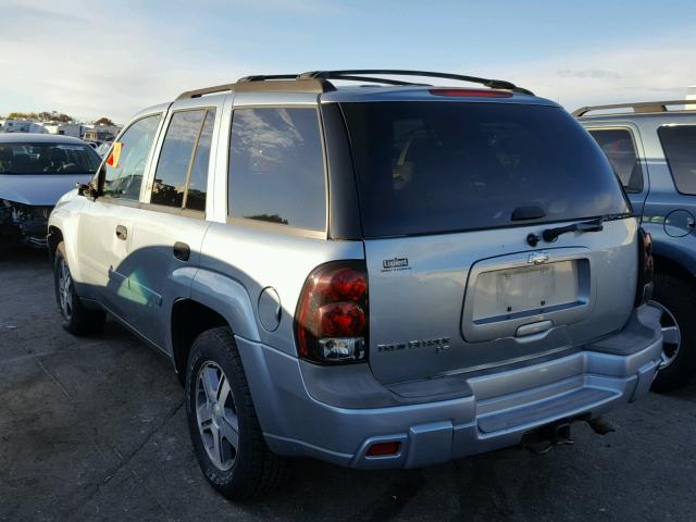 1GNDT13S662362186 - 2006 CHEVROLET TRAILBLAZE GRAY photo 3