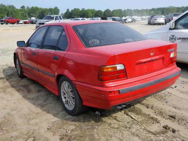 WBACD4321VAV46875 - 1997 BMW 328 I AUTO RED photo 3