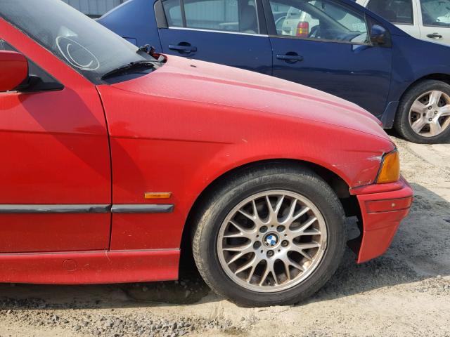 WBACD4321VAV46875 - 1997 BMW 328 I AUTO RED photo 9