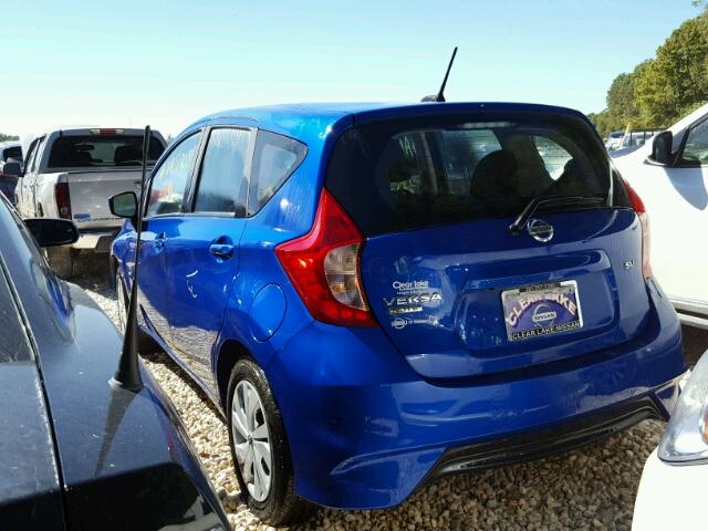 3N1CE2CP8HL368768 - 2017 NISSAN VERSA NOTE BLUE photo 3