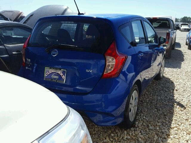 3N1CE2CP8HL368768 - 2017 NISSAN VERSA NOTE BLUE photo 4