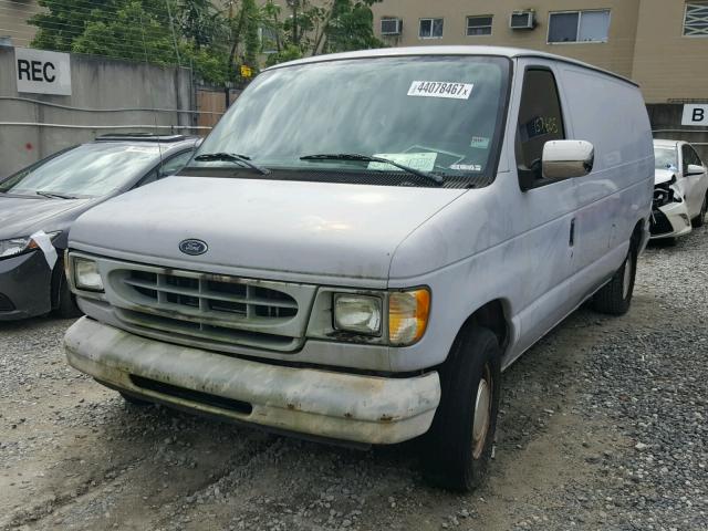 1FTRE142XWHC13638 - 1998 FORD ECONOLINE GRAY photo 2