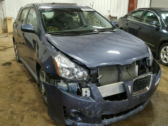 5Y2SR67049Z431523 - 2009 PONTIAC VIBE GT PURPLE photo 1