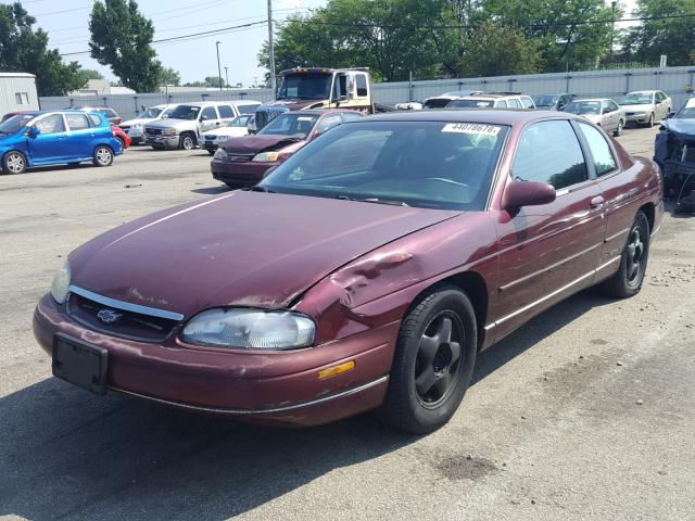 2G1WW12M3V9319462 - 1997 CHEVROLET MONTE CARL 栗色 照片 2
