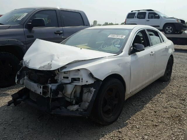 1G1ZA5E01A4101593 - 2010 CHEVROLET MALIBU LS თეთრი ფოტო 2