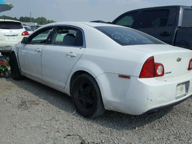 1G1ZA5E01A4101593 - 2010 CHEVROLET MALIBU LS თეთრი ფოტო 3