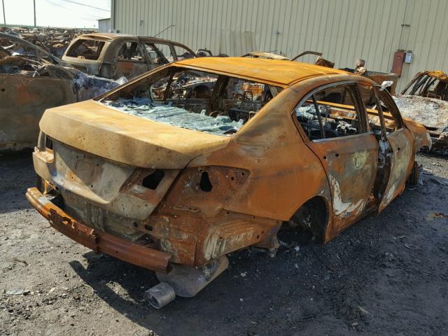 1HGCR2F34FA144297 - 2015 HONDA ACCORD LX BURN photo 4