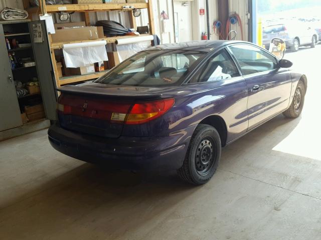 1G8ZG1271VZ216164 - 1997 SATURN SC2 PURPLE photo 4