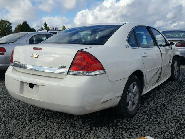 2G1WT57K591243545 - 2009 CHEVROLET IMPALA 1LT WHITE photo 4