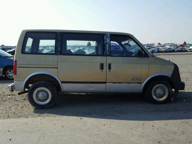 1GNDM15Z7HB168888 - 1987 CHEVROLET ASTRO GOLD photo 9