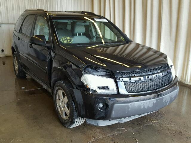 2CNDL73FX66105626 - 2006 CHEVROLET EQUINOX BLACK photo 1