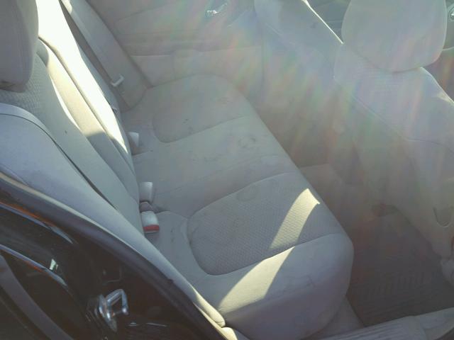 1G1ZS51F26F262411 - 2006 CHEVROLET MALIBU LS BLACK photo 6