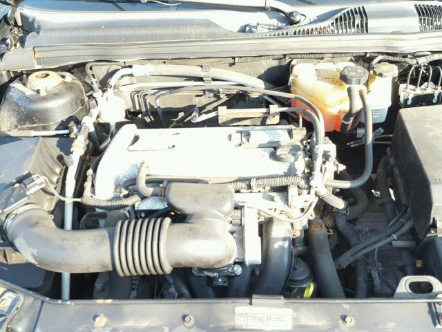 1G1ZS51F26F262411 - 2006 CHEVROLET MALIBU LS BLACK photo 7