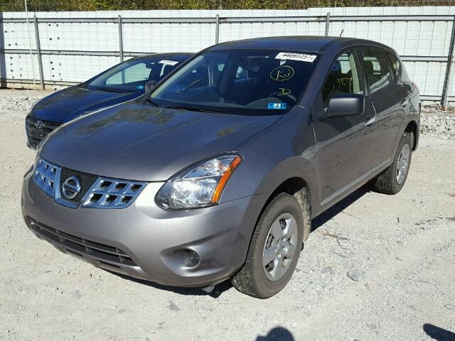 JN8AS5MV4EW200664 - 2014 NISSAN ROGUE SELE GRAY photo 2