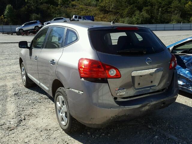 JN8AS5MV4EW200664 - 2014 NISSAN ROGUE SELE GRAY photo 3