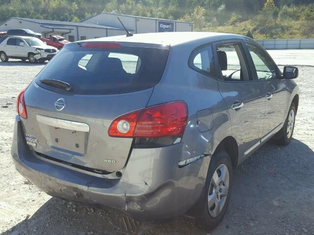 JN8AS5MV4EW200664 - 2014 NISSAN ROGUE SELE GRAY photo 4