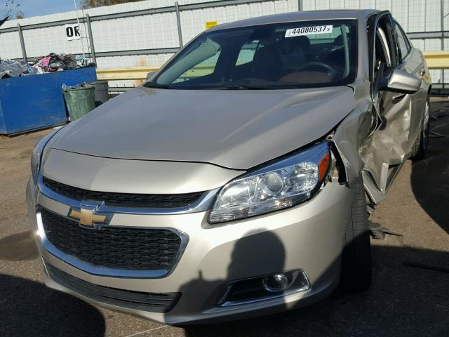 1G11F5SL0FF314981 - 2015 CHEVROLET MALIBU LTZ 棕色 照片 2