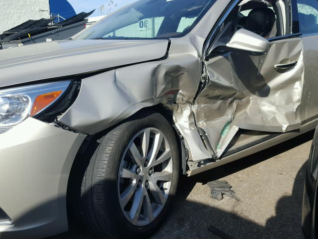 1G11F5SL0FF314981 - 2015 CHEVROLET MALIBU LTZ 棕色 照片 9