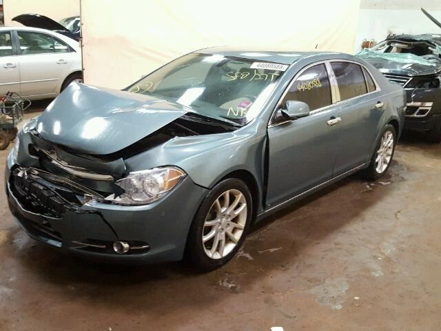 1G1ZK57B494100025 - 2009 CHEVROLET MALIBU LTZ 灰色 照片 2