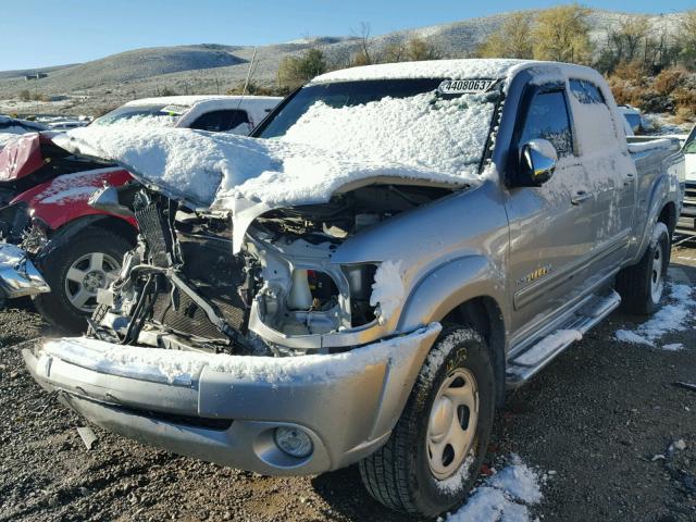 5TBDT44166S516476 - 2006 TOYOTA TUNDRA DOU SILVER photo 2