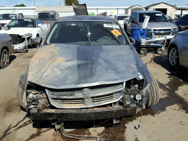 1B3LC76M18N121806 - 2008 DODGE AVENGER R/ GRAY photo 9