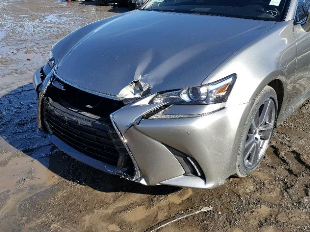 JTHBZ1BL1HA011797 - 2017 LEXUS GS 350 SILVER photo 10