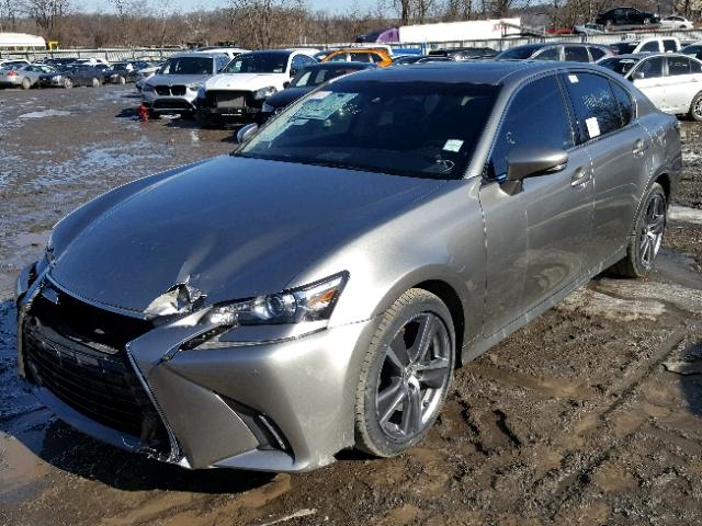 JTHBZ1BL1HA011797 - 2017 LEXUS GS 350 SILVER photo 2