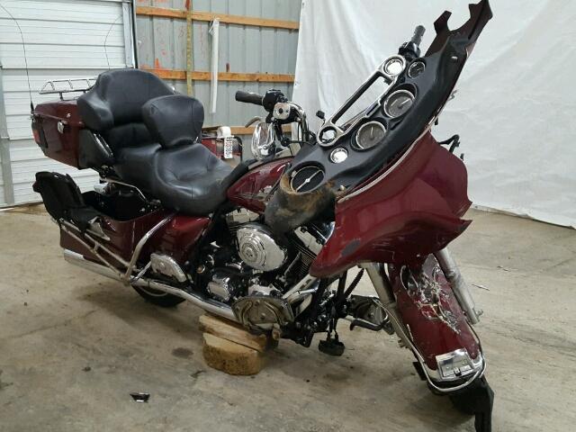 1HD1FCW196Y625106 - 2006 HARLEY-DAVIDSON FLHTCUI Бордовый фото 1