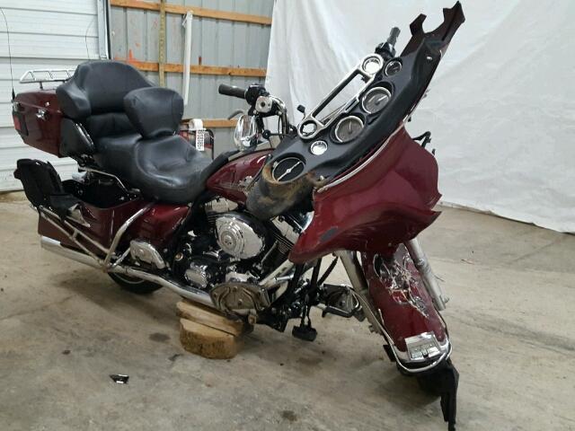 1HD1FCW196Y625106 - 2006 HARLEY-DAVIDSON FLHTCUI Бордовый фото 9