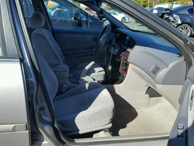 1N4DL01D21C230588 - 2001 NISSAN ALTIMA GRAY photo 5