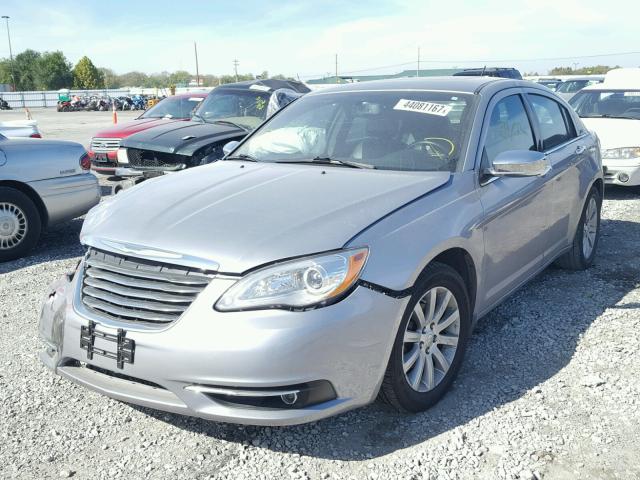 1C3CCBCG1EN152764 - 2014 CHRYSLER 200 SILVER photo 2