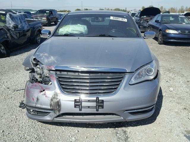 1C3CCBCG1EN152764 - 2014 CHRYSLER 200 SILVER photo 7