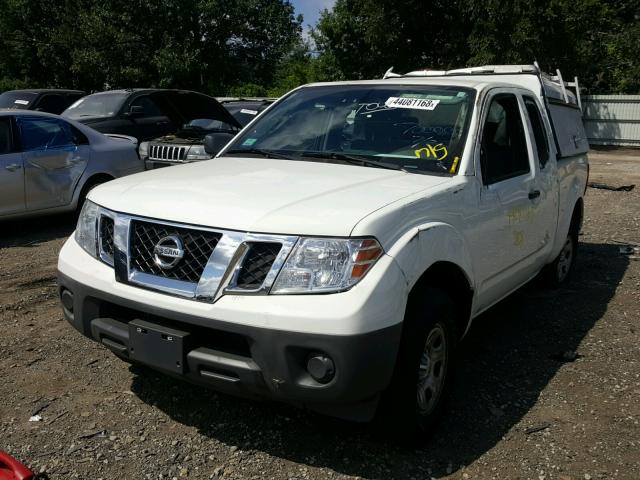 1N6BD0CT4EN763987 - 2014 NISSAN FRONTIER S WHITE photo 2