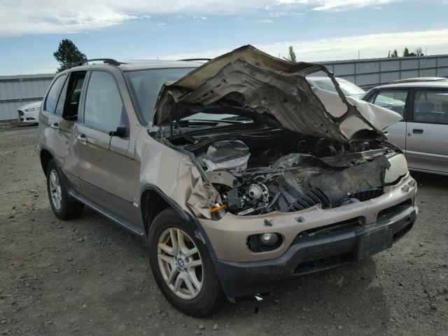 5UXFA13576LY29965 - 2006 BMW X5 3.0I GOLD photo 1