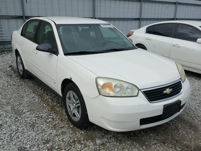 1G1ZS58N67F291487 - 2007 CHEVROLET MALIBU LS თეთრი ფოტო 1