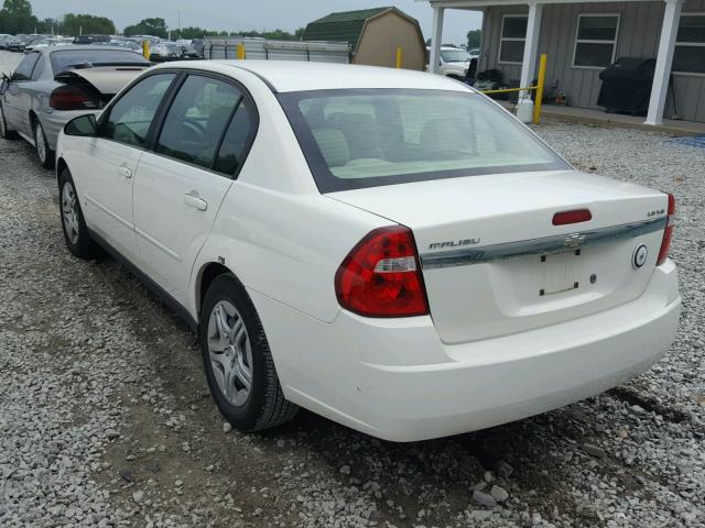 1G1ZS58N67F291487 - 2007 CHEVROLET MALIBU LS თეთრი ფოტო 3